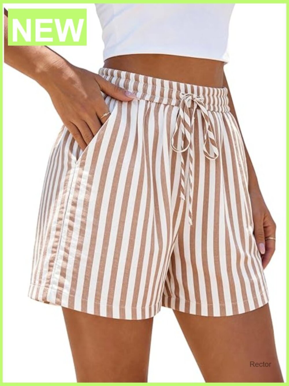 High Waisted Drawstring Pajama Shorts with Pockets Flowy Lounge Bottoms